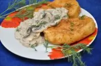 Картофельные котлеты с шампиньонами