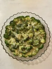 Фриттата с брокколи в микроволновке