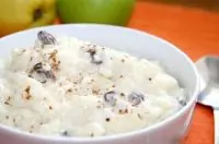 Рисовая молочная каша в мультиварке