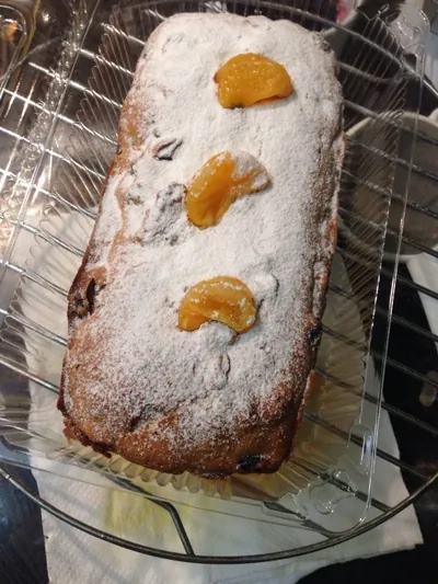 Мандариновый рождественский кекс