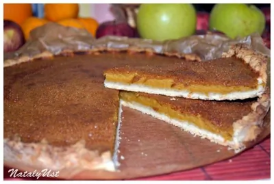 Тыквенный сладкий пирог
