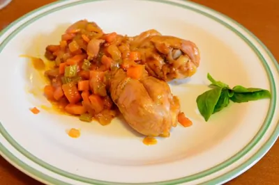 Итальянская курица по охотничьи