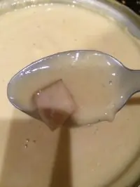 Сырный крем-суп с ветчиной