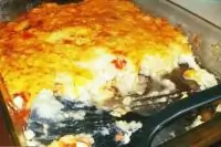 Запеканка из свинины и говядины по армянски