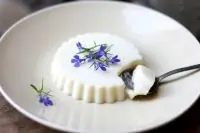 Бланманже творожно-банановое