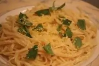 Паста с лимонным соусом