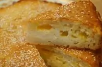 Сырный пирог с творогом