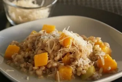 Перлотто с тыквой