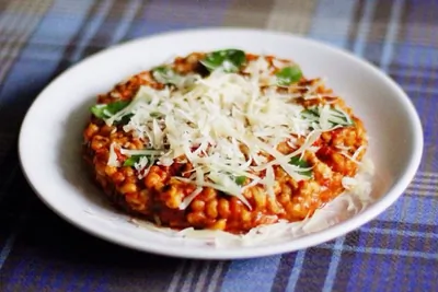 Томатное перлотто