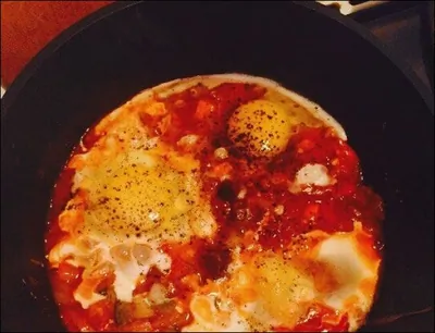 Шакшука с лечо