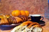 Рулетом с маком