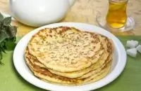 Лепешки с сыром на кефире