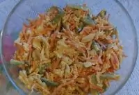 Салат из куриного филе с морковкой по-корейски