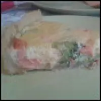 Лоранский пирог с семгой и брокколи