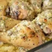 Курица в маринаде по-гречески