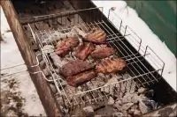 Шашлык из страуса