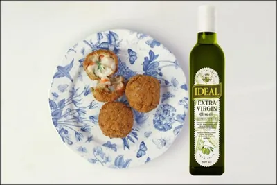 Крокеты из серых креветок