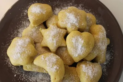 Мягкое апельсиновое печенье без яиц