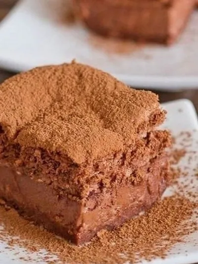 Влажный шоколадный пирог