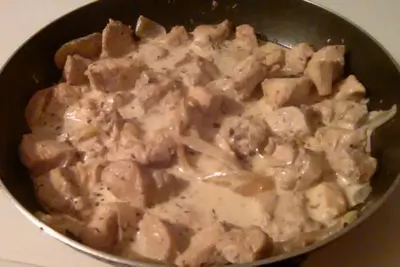 Курица в сметанно-соевом соусе «Грибной вкус без грибов»