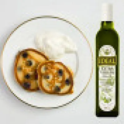 Оладьи с голубикой