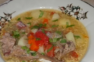 Охотничья похлебка из утки