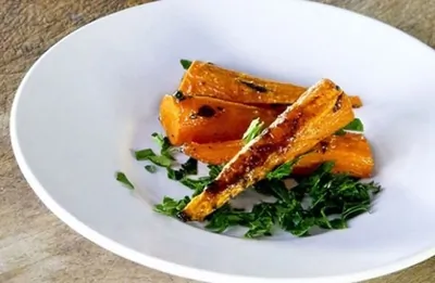 Запеченная морковь