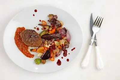 Котлеты из мраморной говядины