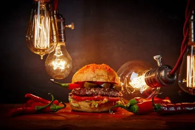 Рэд Дэвид бургер от Виктора Апасьева