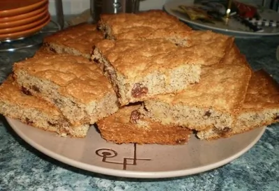 Печенье с изюмом и грецким орехом «Мазурка»