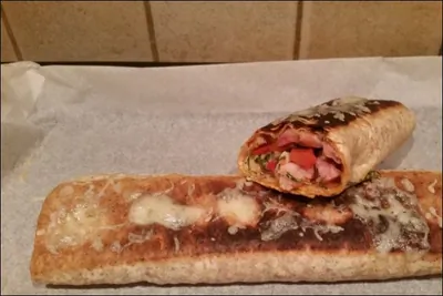 Врап с копченой курицей