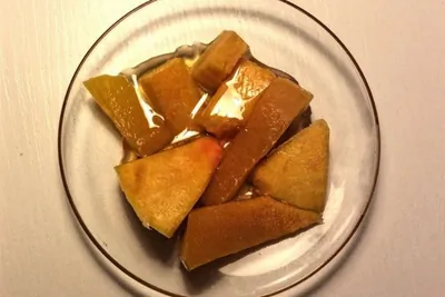 Тыква вареная с медом