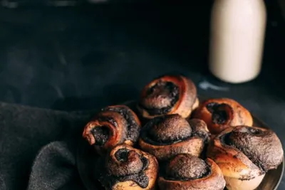 Маковые булочки