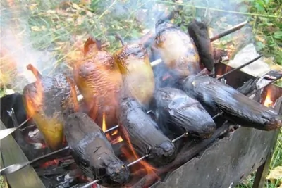 Шашлык из овощей по-армянски