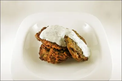 Грибные оладьи из шампиньонов