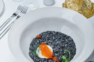 Ризотто с каракатицей