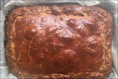 Йоркширский пирог с курятиной