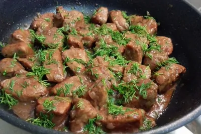 Свинина в гранатовом соусе наршараб