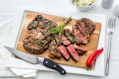 Мясной стейк