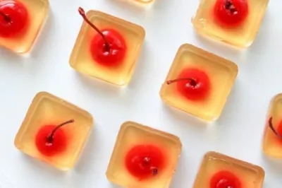 Желе-шоты с водкой и Redbull