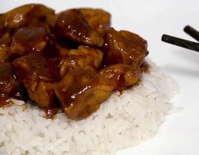 Курица в медово-соевом соусе