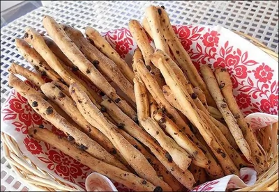 Гриссини с шоколадом (Grissini al cioccolato)