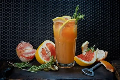 Коктейль «Грейпфрут пэшн» от ресторана «Лакки Лучано»