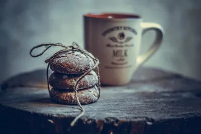 Пряники из горького шоколада