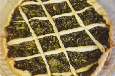 Пирог со щавелем