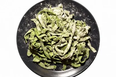 Феттучини из крапивы