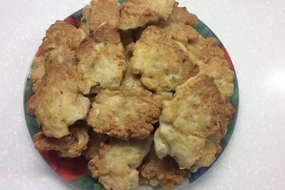 Рыбные оладушки