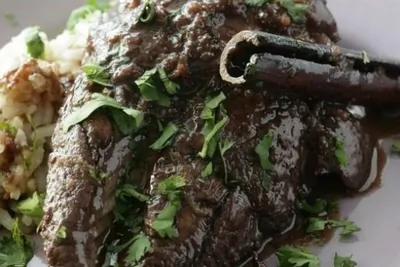 Куриное филе с имбирем и соевым соусом