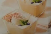 Карибский яичный десерт