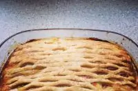 Пирог из теста фило с горбушей и шпинатом